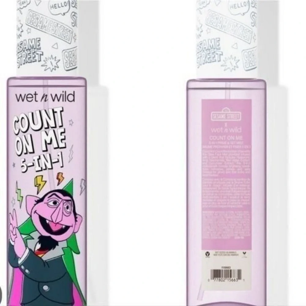 Wet-N-Wild X Sesame Street Count On Me 5-In-1 Prime & Set Mist